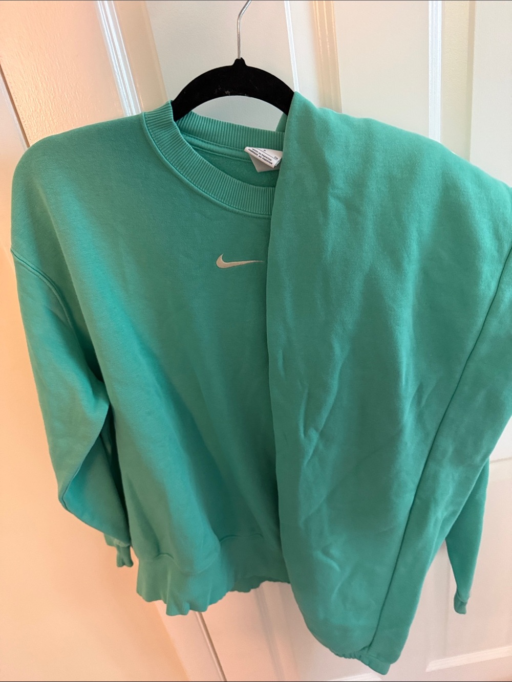 Nike Teal Green phoenix oversized sweat set